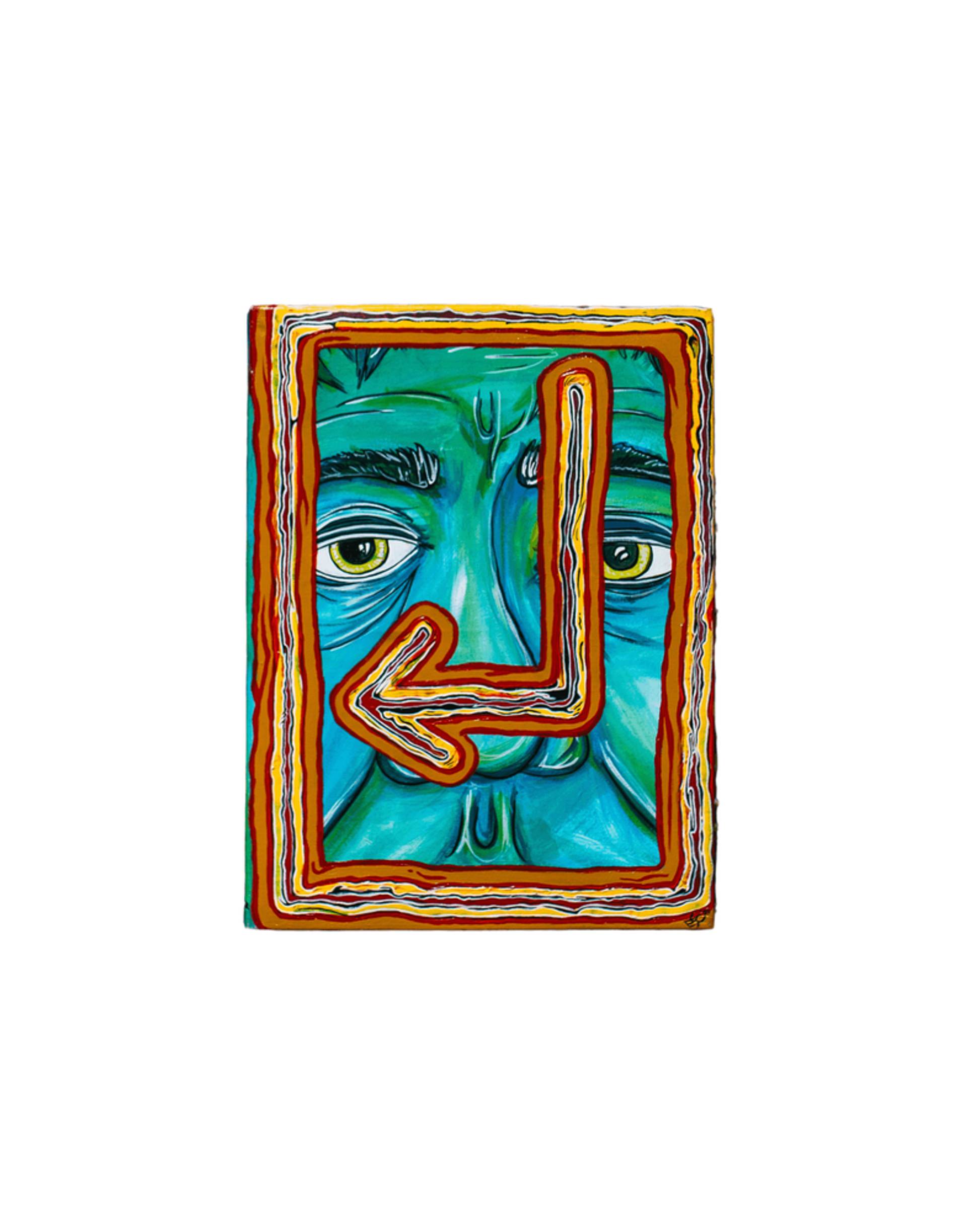 Deep Dive - Acrylic on canvas by Elijah Sylar