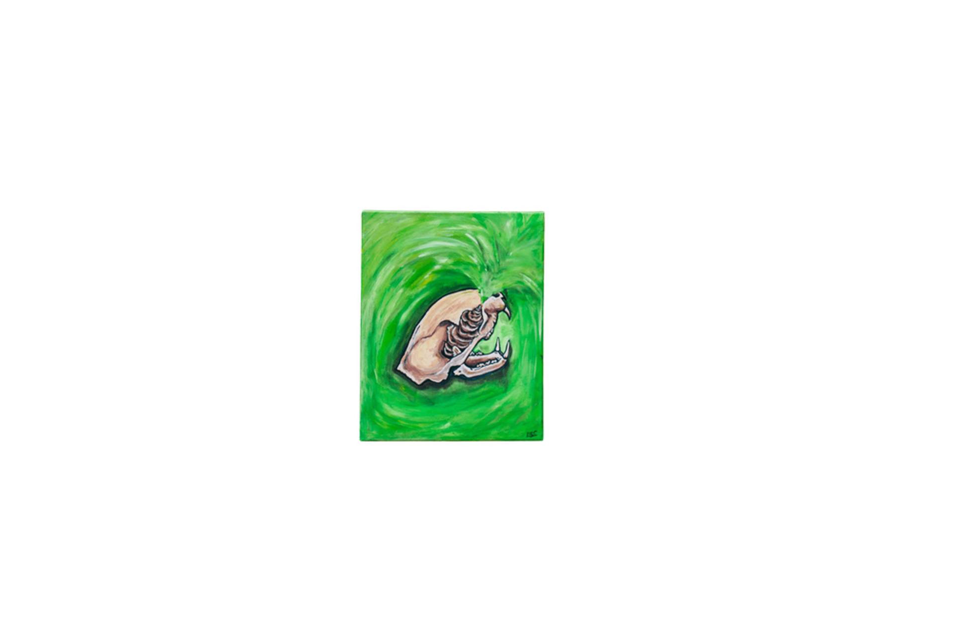 Ethereal Creature - Acrylic on canvas by Elijah Sylar