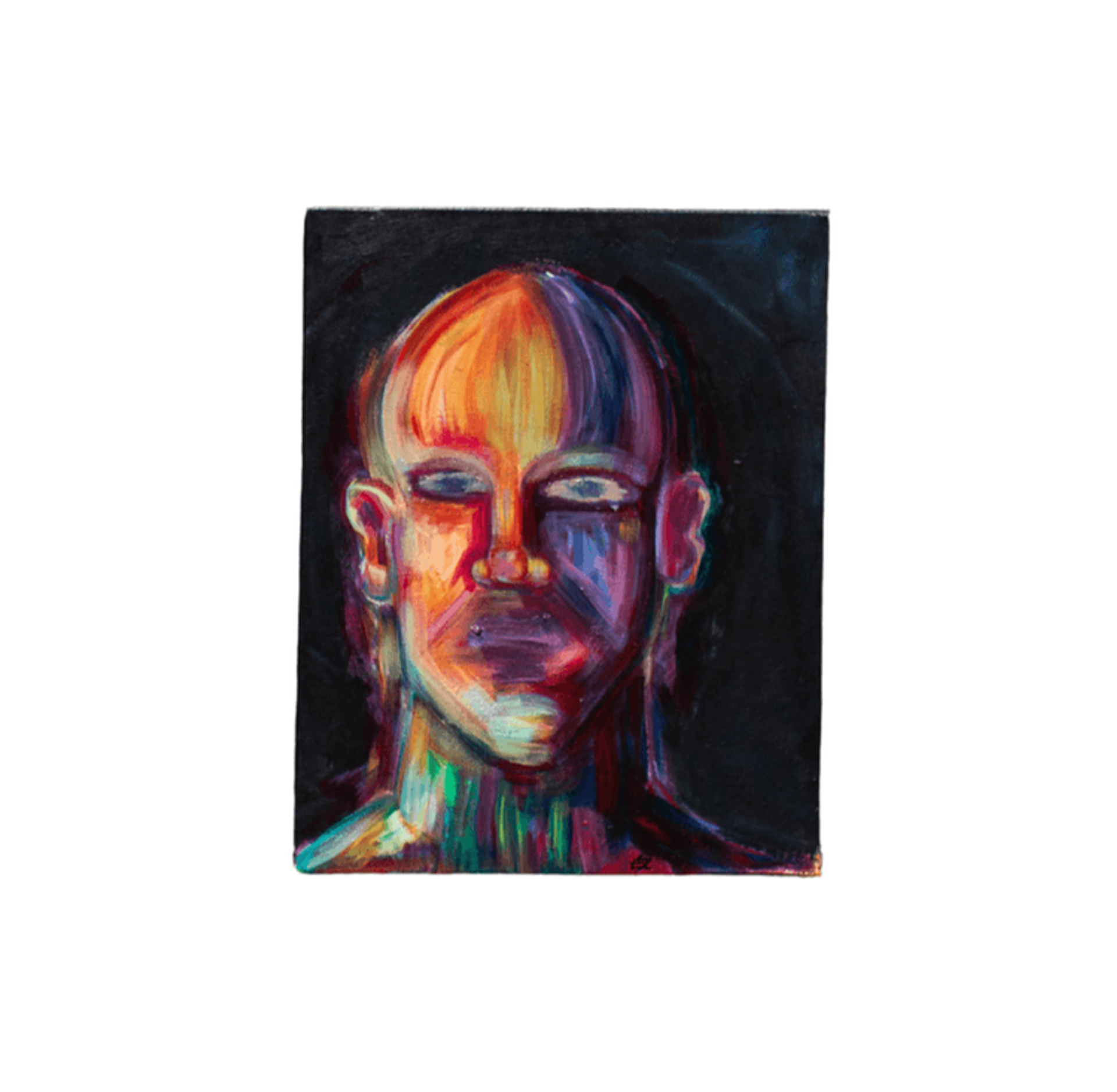 Echoes of Solitude - Acrylic on canvas by Elijah Sylar